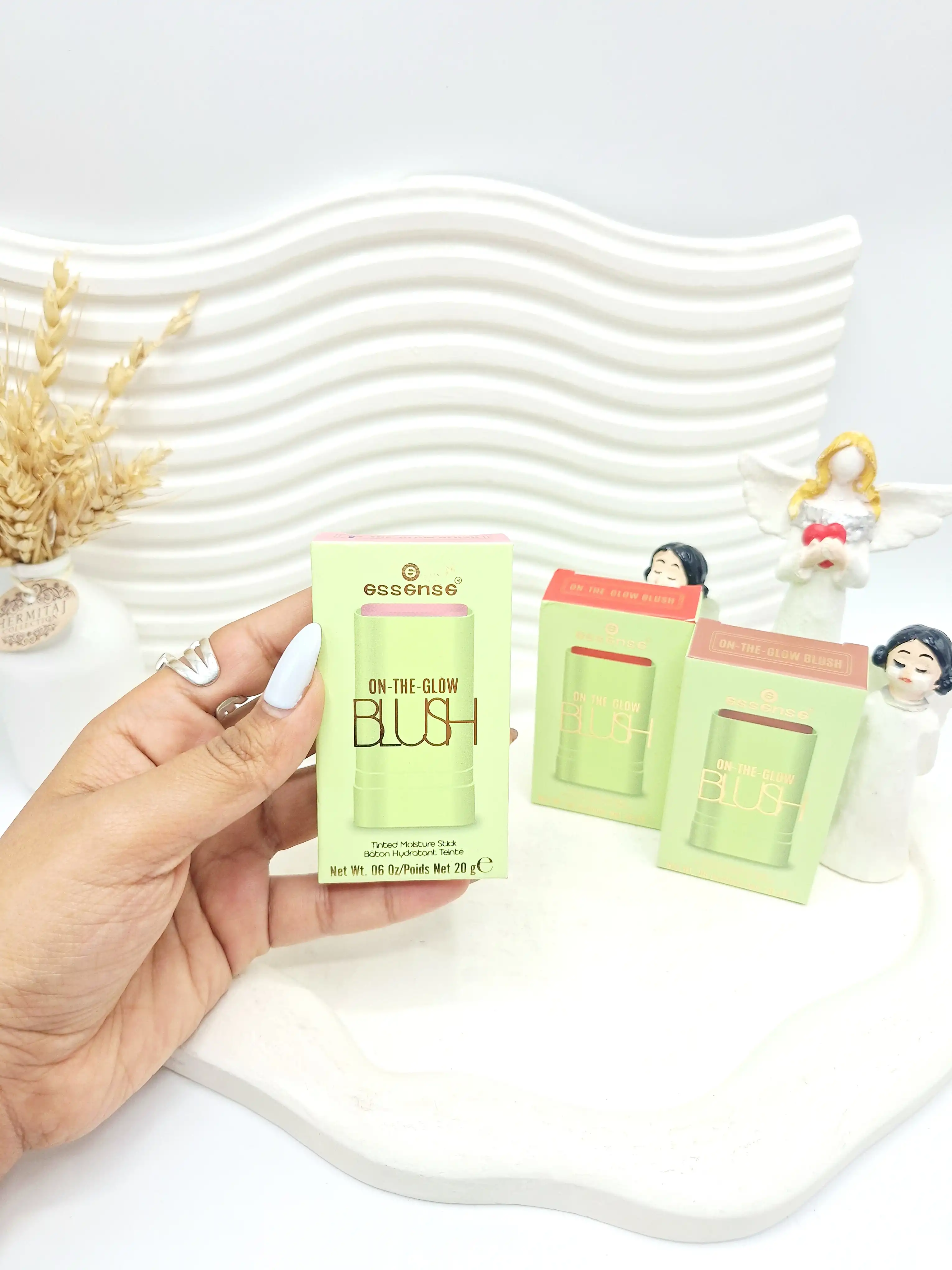 رژ گونه استیکی پرطرفدار اسنس مدل BLUSH کارتن سبز