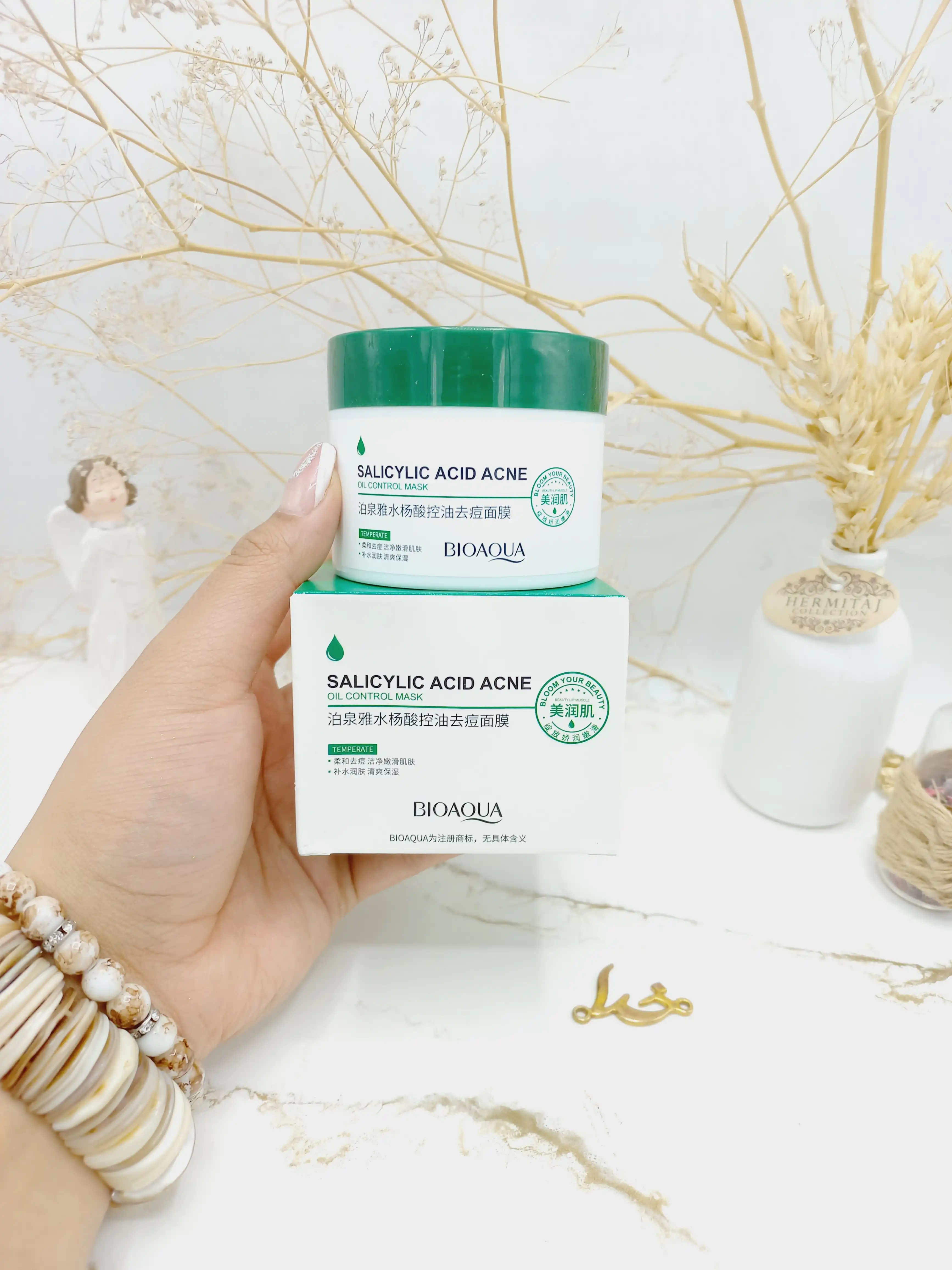 ماسک ضدآکنه سالیسیلیک اسید برند بیوآکوا BIOAQUA