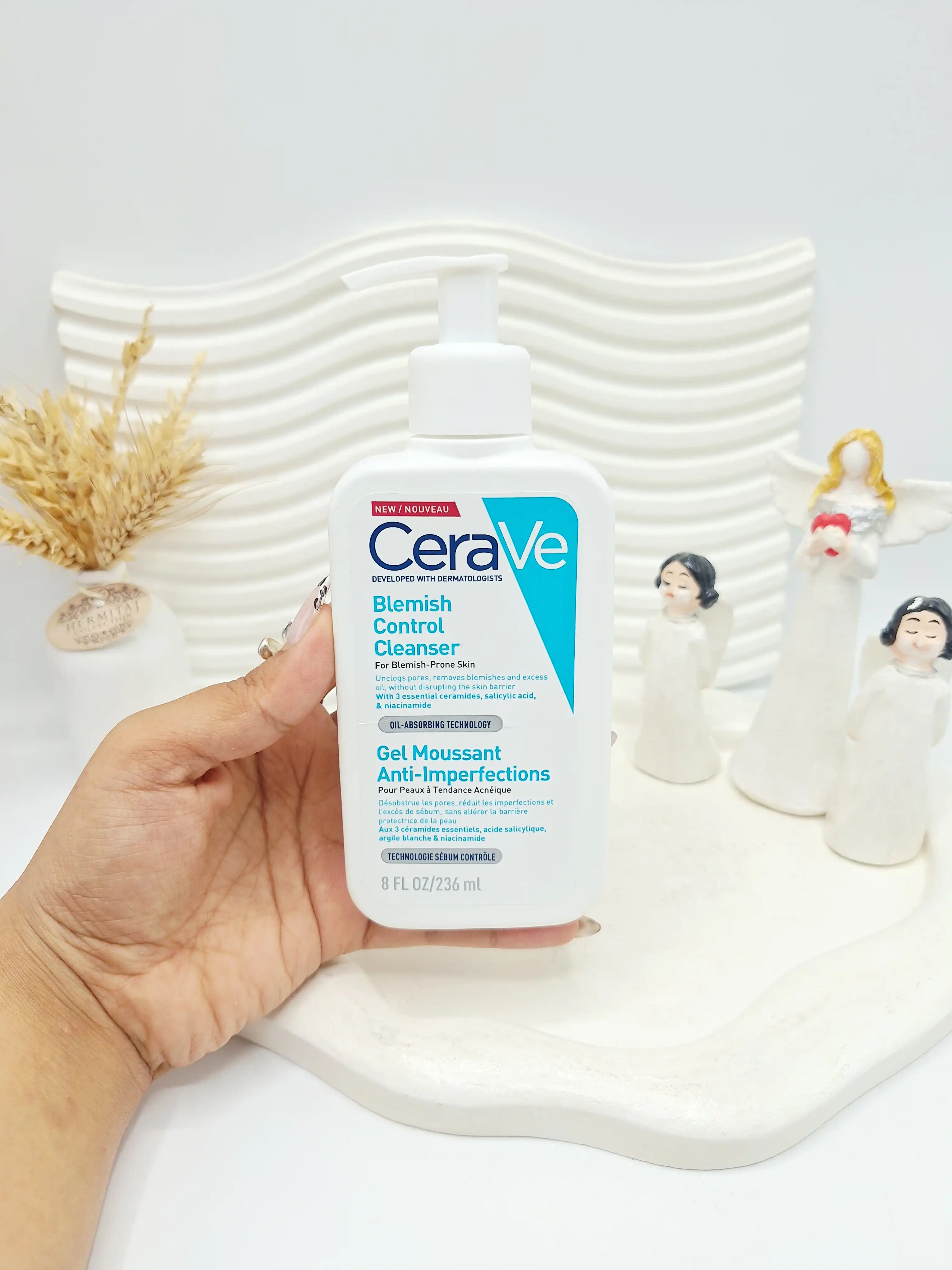 ژل شستشو ضد لک و ضد جوش برند CeraVe