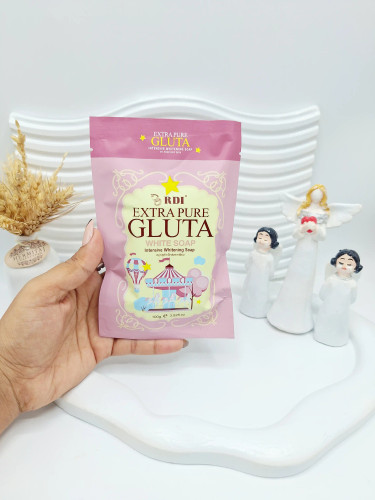 صابون سفید کننده گلوتا اصل حجم 100 میل برند GLUTA