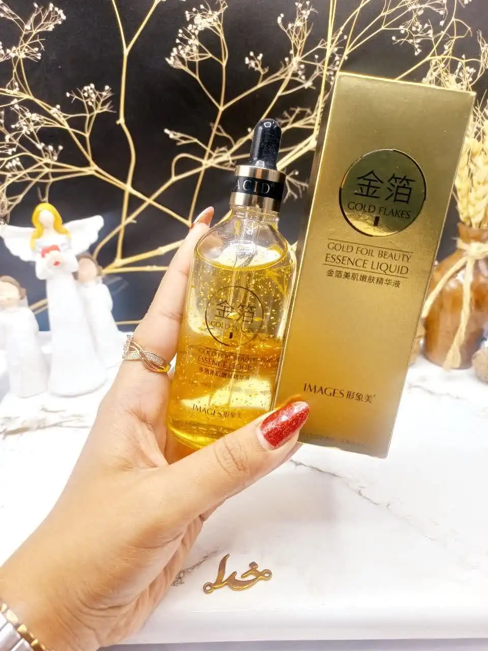 سرم روشن کننده طلا GOLD FOIL BEAUTY ایمیجز images