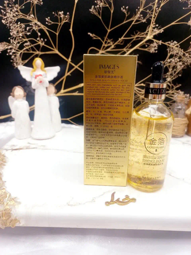 سرم روشن کننده طلا GOLD FOIL BEAUTY ایمیجز images
